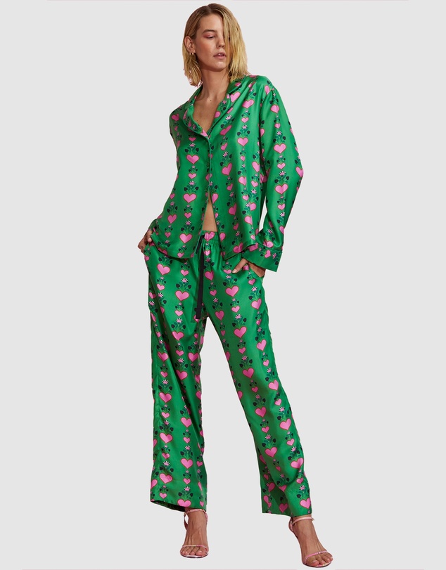 Cynthia Rowley - Silk Pajama Shirt