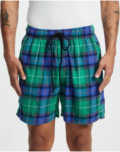 Surrounded By Ghosts - The Andradite Cotton Drawstring Shorts