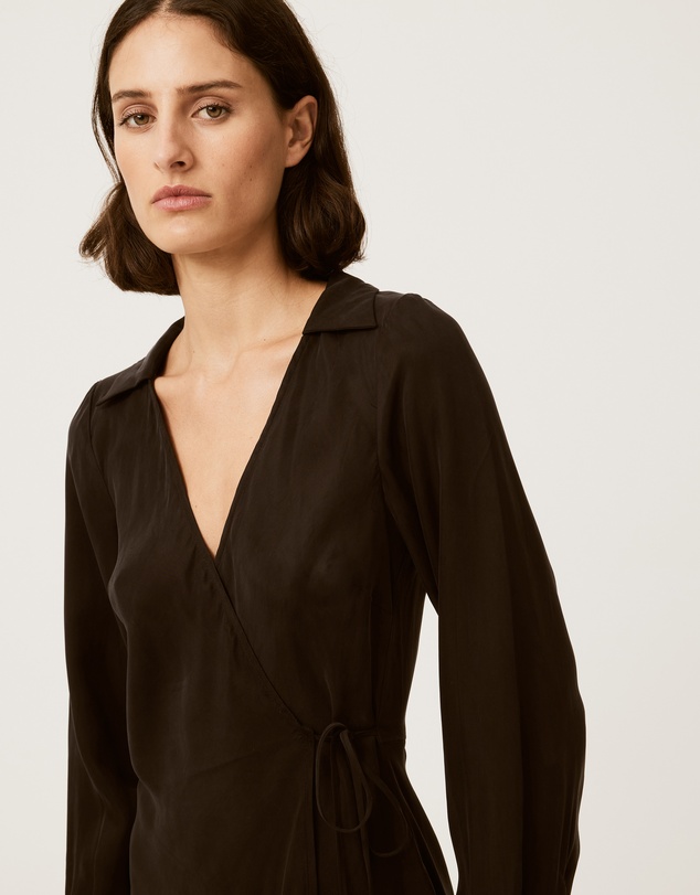 Calli - Simone Cupro Dress