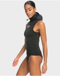 Roxy - Womens 2mm Swell Series Hooded Wetsuit Vest