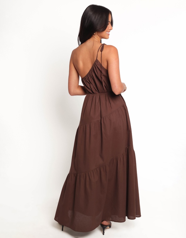 Petal & Pup - Hilde Maxi Dress - Chocolate