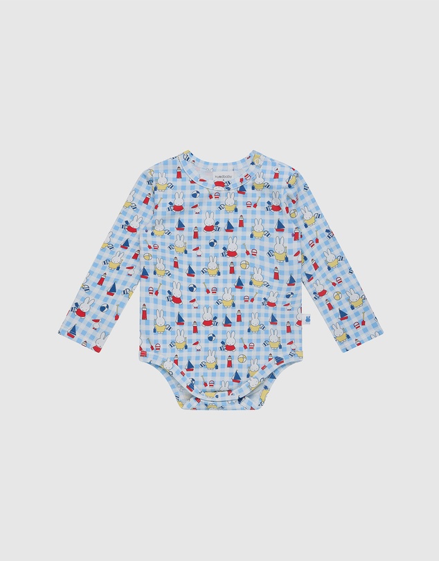 Kynd Baby - Miffy Comfy Bodysuit Long Sleeve in Nautical