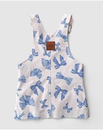 WITH LOVE FOR KIDS - Hazel Denim Pinafore Dress - Babies - Kids