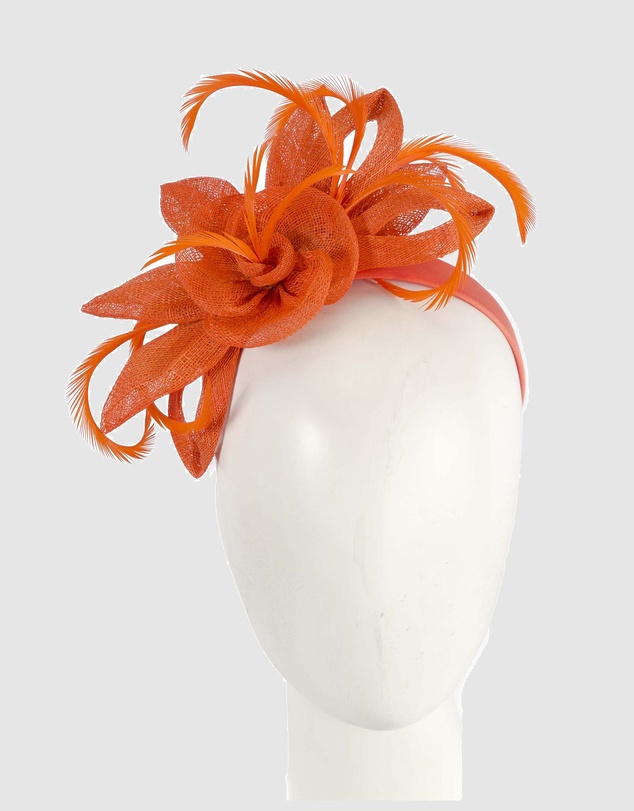 Max Alexander - Sinamay Flower Racing Fascinator