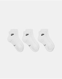 Nike - 3-Pack Everyday Elevated Ankle Socks