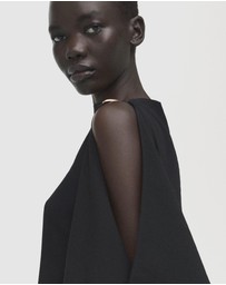 M.N.G - Blouse With Asymmetrical Neckline