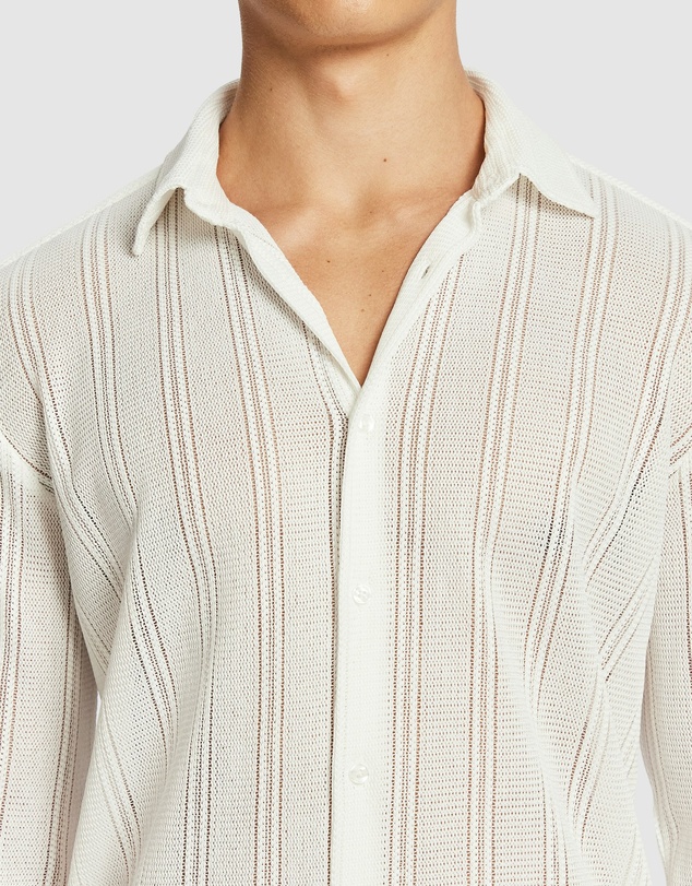 yd. - Enrique Textured Shirt