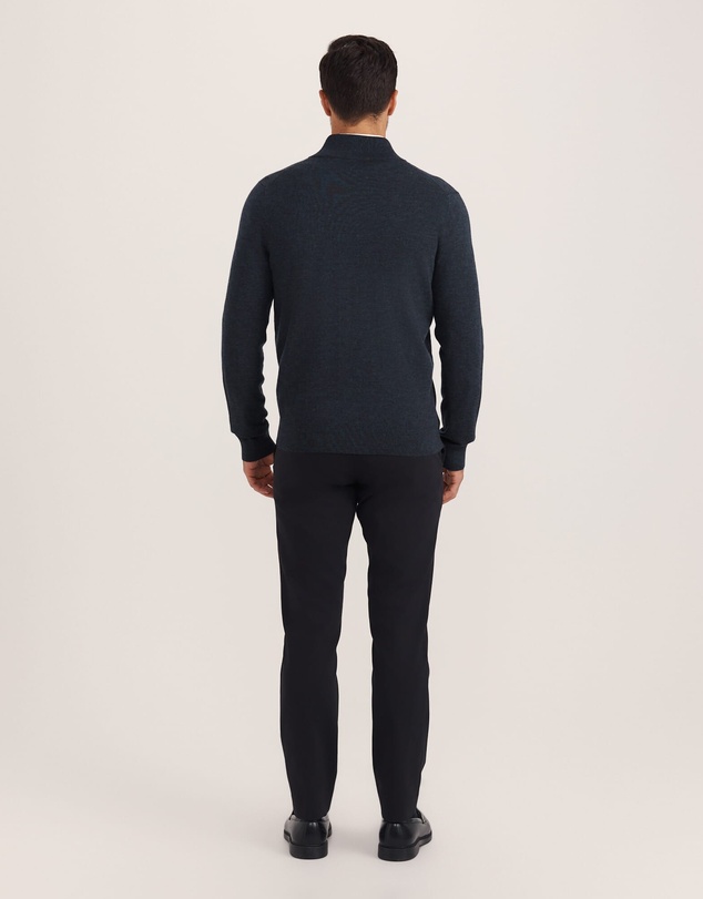 SABA - Franklin Merino Wool Knit Zip Through