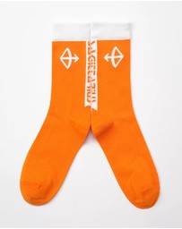 High Heel Jungle - Horoscope Gold Anklet and Sock Set - Sagittarius