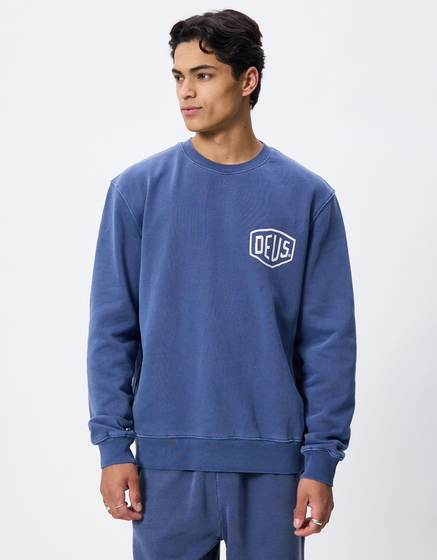 Deus Ex Machina - Shield Garment Dyed Crew Sweat