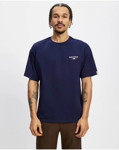 NAUTICA - 83 Back Logo SS Tee