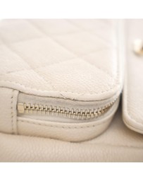 Pre-Loved by Azura Reborn - Pre-Loved chanel Convertible Backpack with Chain-accented Top Handle and Diamond Quilted Exterior