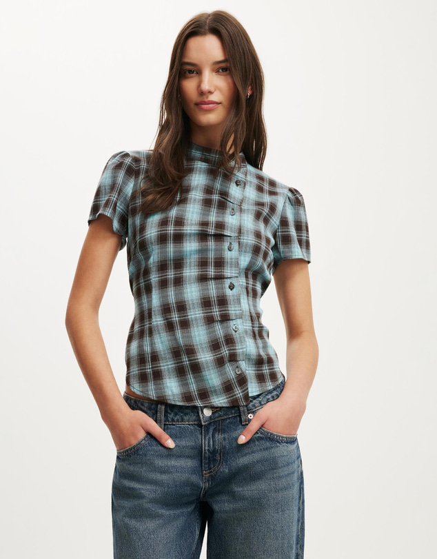 Cotton On - Nikki Button Through Blouse
