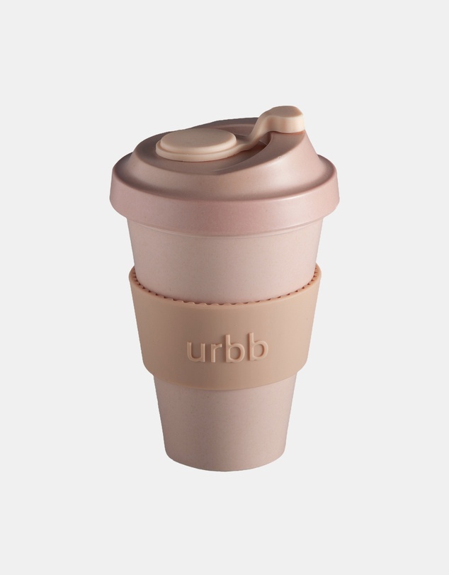 porter green - urbb biodegradable bamboo coffee cup