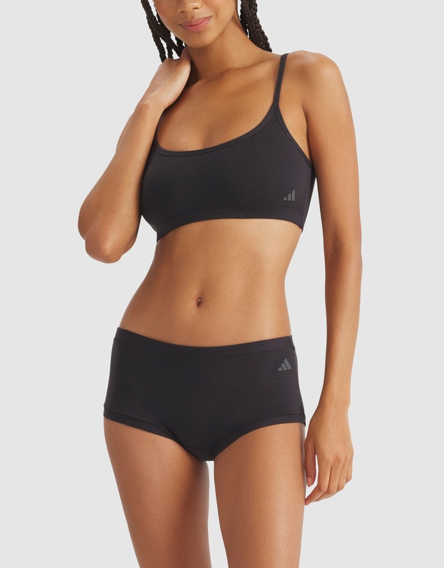 adidas Sportswear - 2 Pack Active Modal Comfort Wirefree Bralette With Cotton