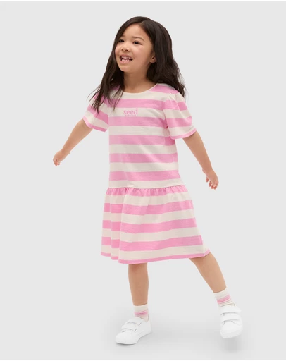 Seed Heritage - Stripe Logo Dress