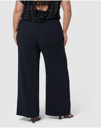 Pink Dusk by Curve Project - Arina Wide Leg Pants