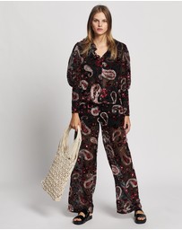 LENNI the label - Firefly Burnout Blouse