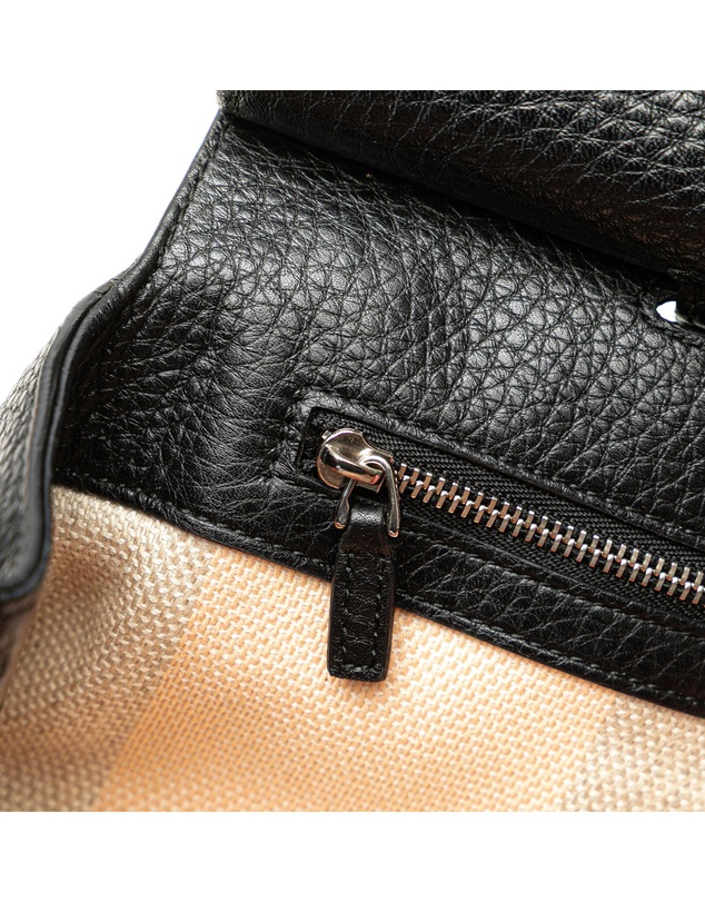 Pre-Loved by Azura Reborn - Pre-Loved Medium Leather Bamboo Daily Satchel