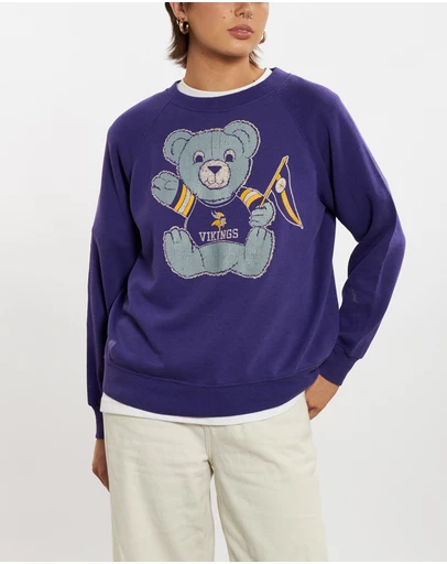 Vintage by The Real Deal - Pre Loved - 90s NFL Minnesota Vikings Sweatshirt