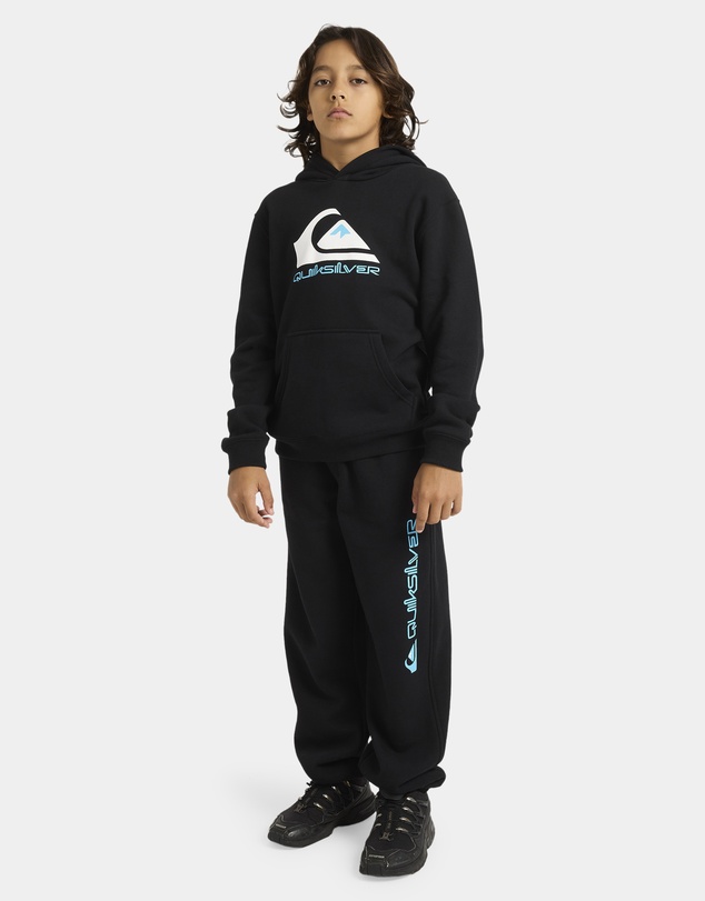 Quiksilver - Boys 8 to 16 Comp Logo Pullover Hoodie