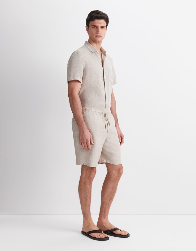 Sportscraft - Caffery Yarn Dyed Linen Short
