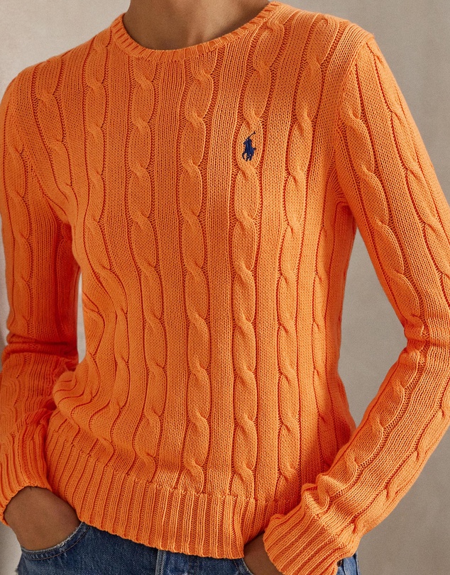 Polo Ralph Lauren - Cable-Knit Cotton Crewneck Sweater