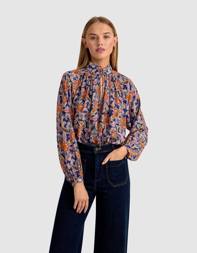 Oxford - Sandy Floral Print Blouse