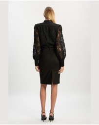 Bardot - Phenix Vegan Suede Skirt
