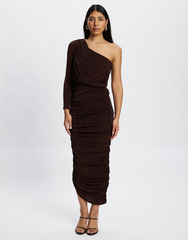 Romance by Honey and Beau - Avaline One Shoulder Dress