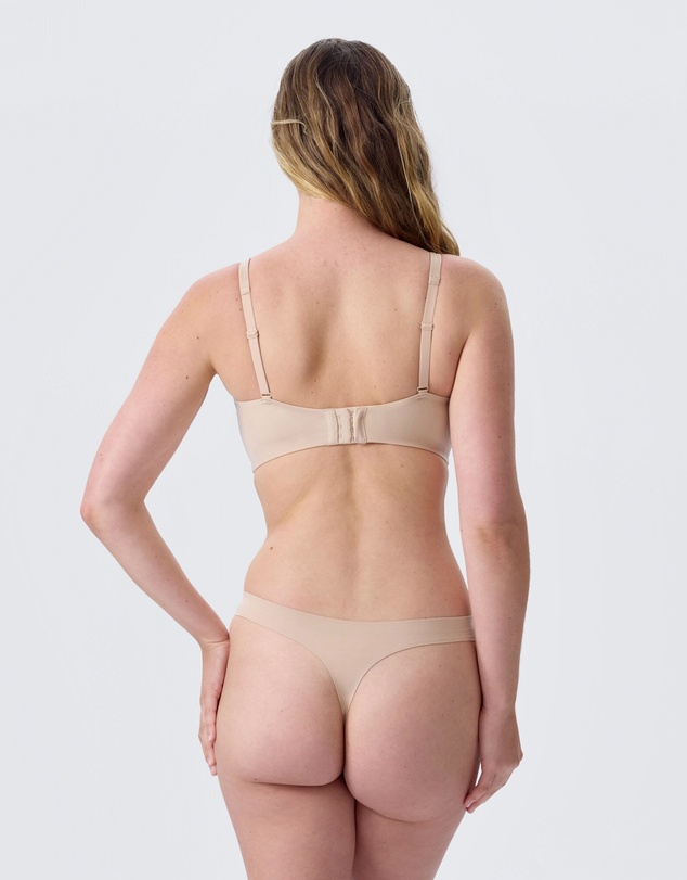 Bras N Things - Body Bliss 3.0 Full Cup Wirefree Crop Bra - Nude 2