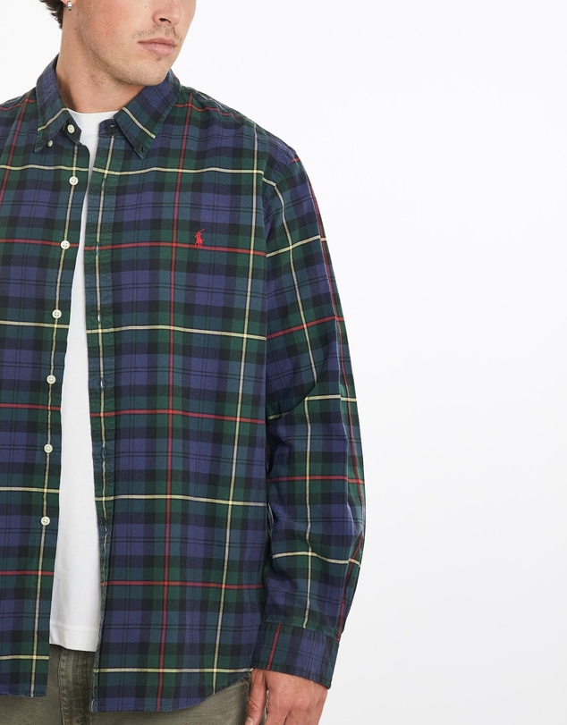 Vintage by The Real Deal - Pre Loved - Vintage Polo Ralph Lauren Flannelette Button Up Shirt
