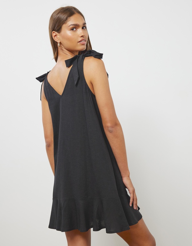 Atmos&Here - Marloe Linen Blend Mini Dress
