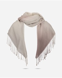 Ozwear Connection Uggs - Ugg 100% Merino Wool Tie Dye Scarf Grey and Taupe