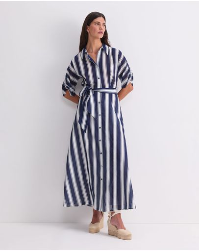 navy/white