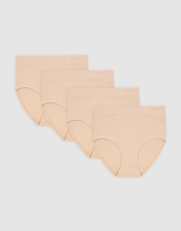 Ambra - 4 Pack Pure Basics Full Brief