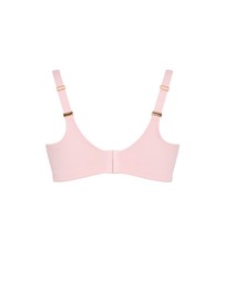 City Chic - Plus size Luxe Microfibre Wireless Bra - pink icing