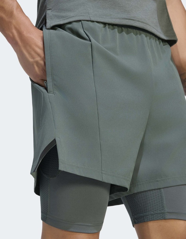 adidas Performance - D4T WORKOUT 2IN1 SHORTS Mens