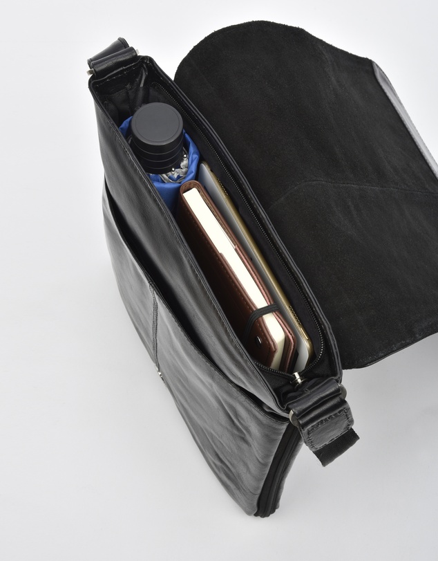 Cobb & Co - Notting Leather RFID Expandable Satchel