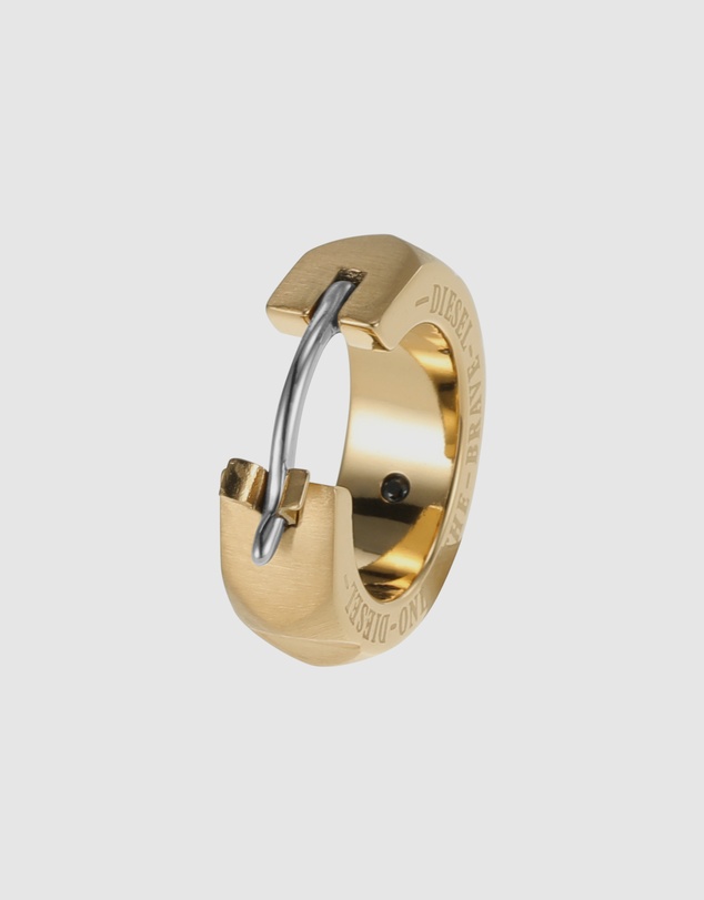 Diesel - Steel Gold-Tone Earring