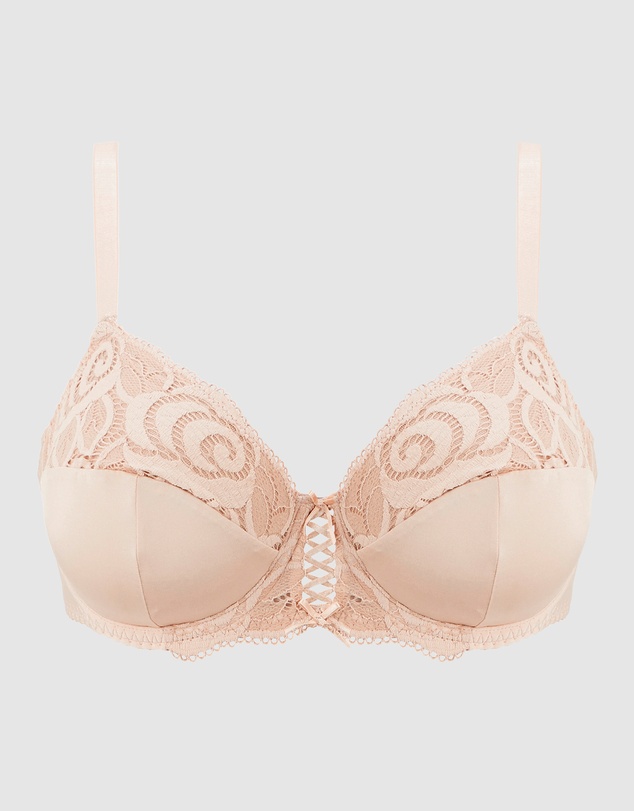 Sans Complexe - Amélie Unlined Wired Full Cup Bra with Lace