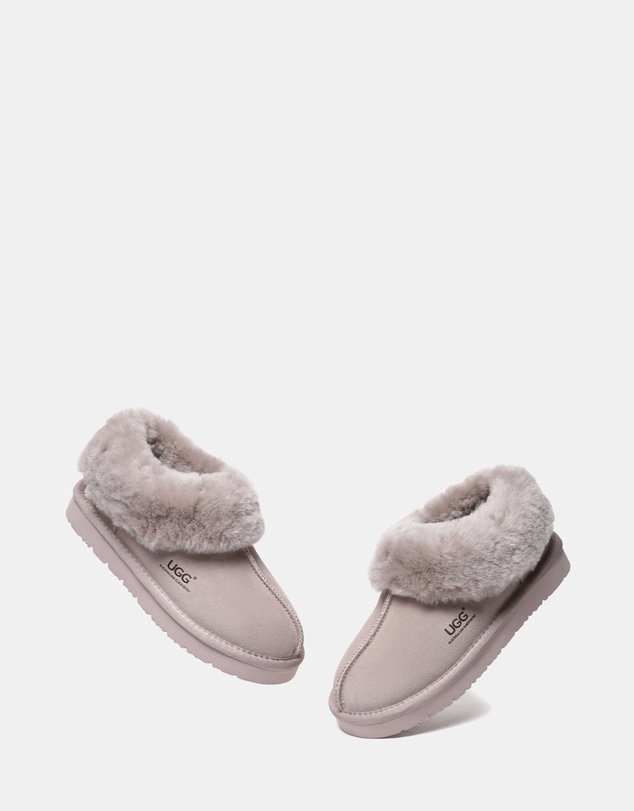 EVERAU - Australian Shepherd Ugg Homey Special Cow Suede Upper House Shoes