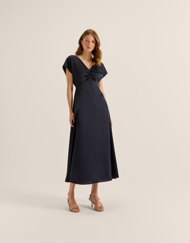 Review - Montague Satin Dress