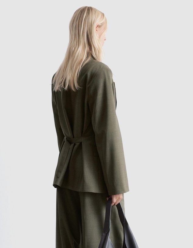 & Other Stories - Single-Breasted Wool Blazer