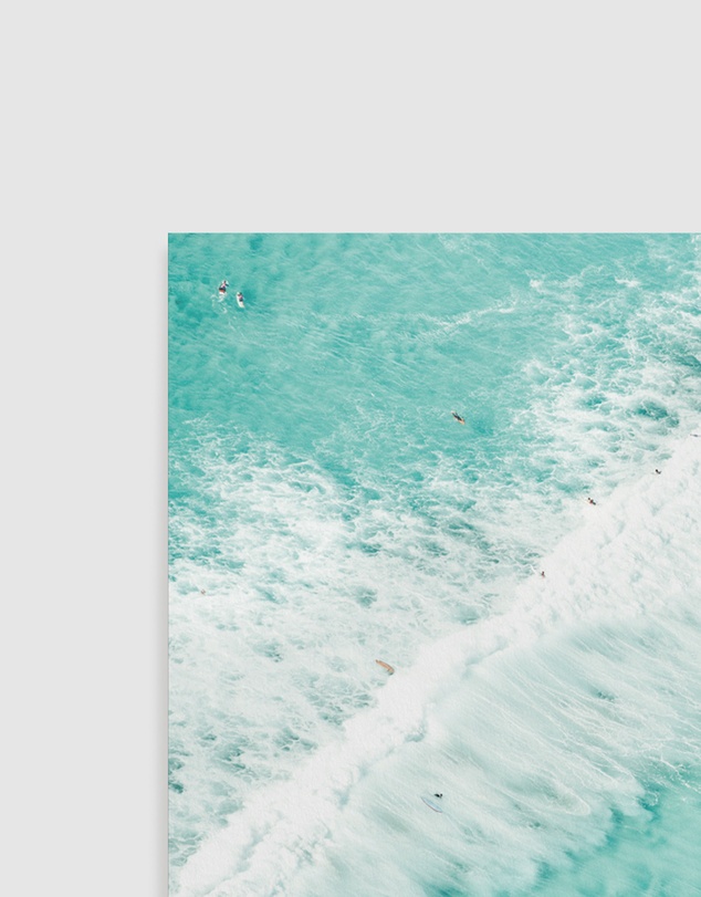Olive et Oriel - Bondi Surf Art Print