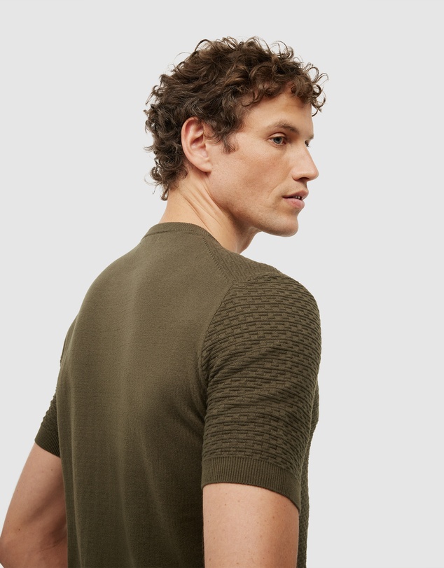 Politix - Frank Textured Short Sleeve Knit