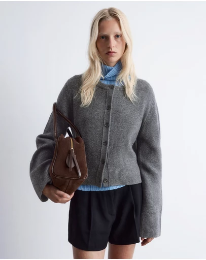 & Other Stories - Cropped Boxy Cardigan