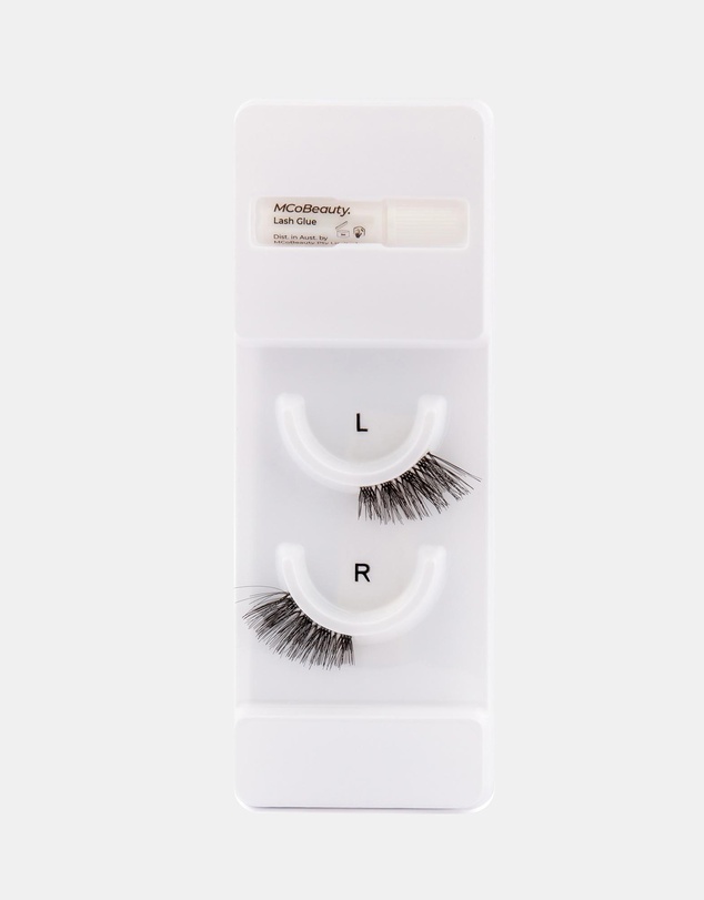 MCoBeauty - Longwear False Lashes Natual Half Lash Single Set - Monaco