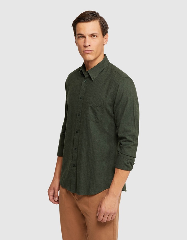 Oxford - Portland Cotton Flannel Shirt