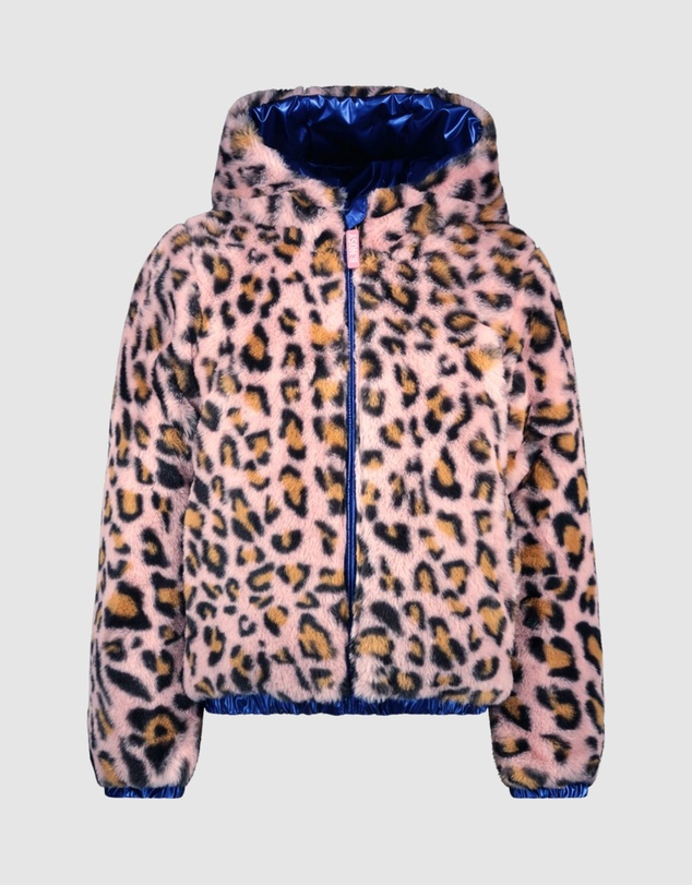 B.Nosy - Jessie Reversible Faux Fur Jacket - Kids-Teens